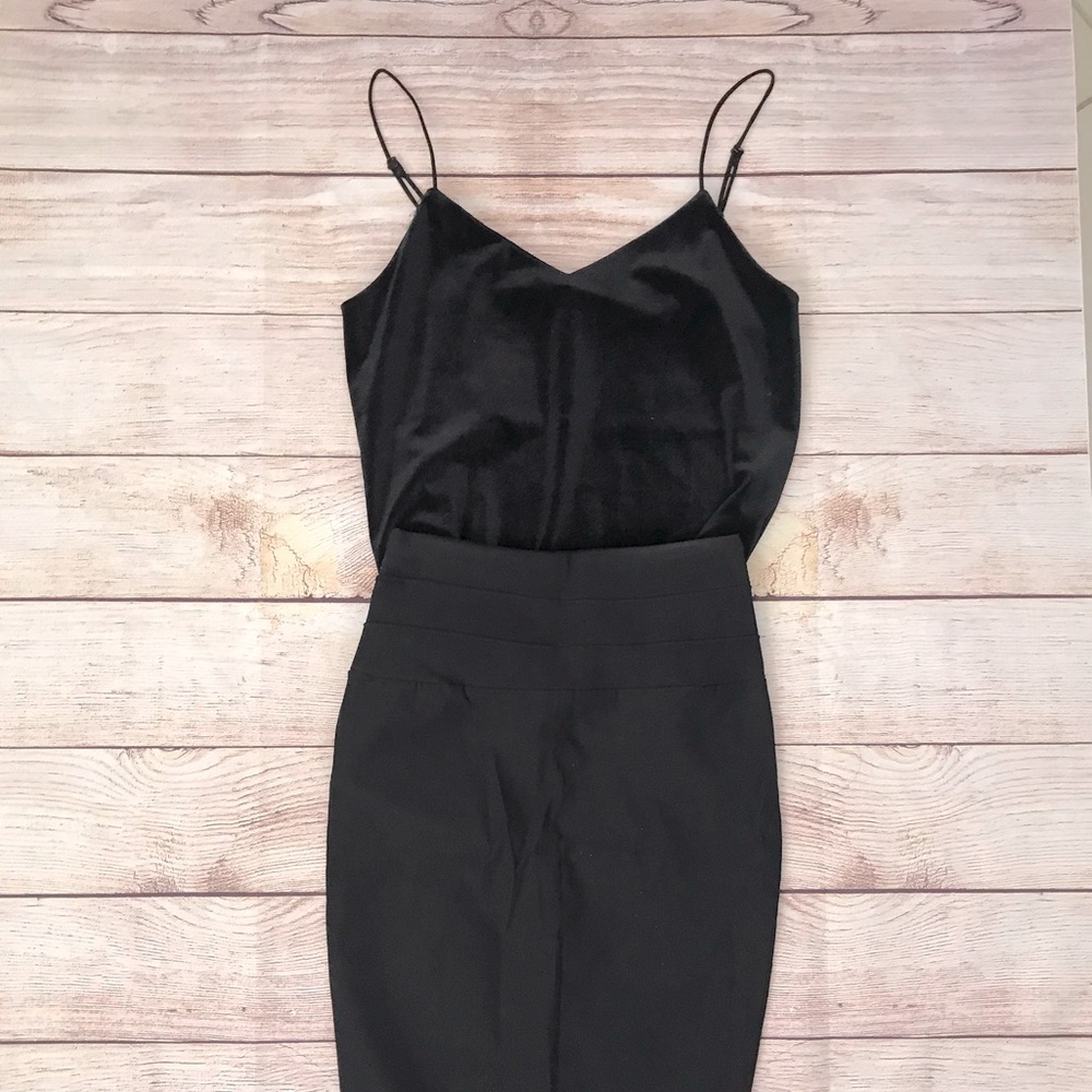 Velvet cami top